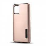 Wholesale Ultra Matte Armor Hybrid Case for Samsung Galaxy Note 20 Ultra (Rose Gold)